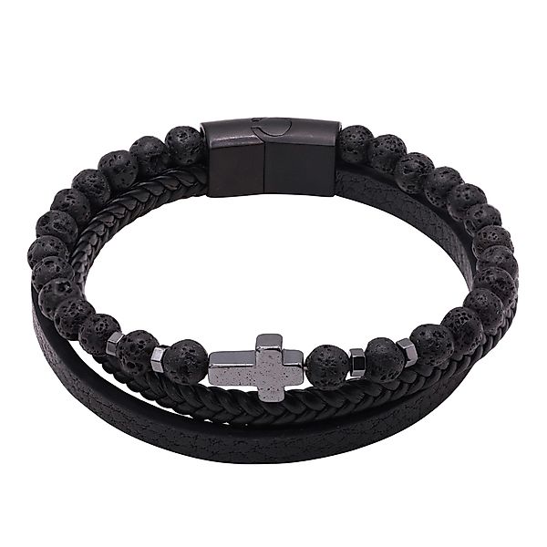 Heideman Armband Glenn schwarz farben (Armband, günstig online kaufen