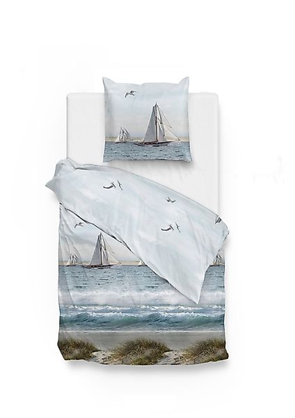 ZO HOME Bettwäsche Maritim, Renforcé, 2 günstig online kaufen