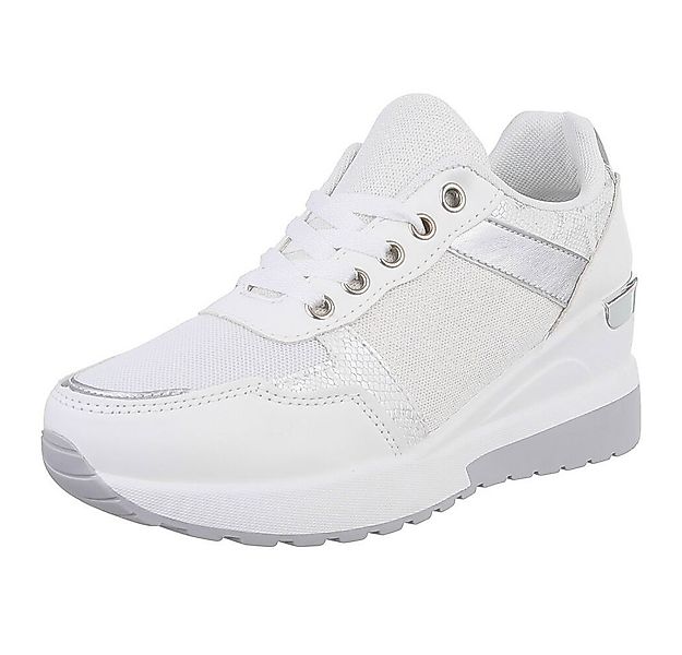 Ital-Design Damen Low-Top Freizeit Sneaker (88843433) Keilabsatz/Wedge Snea günstig online kaufen