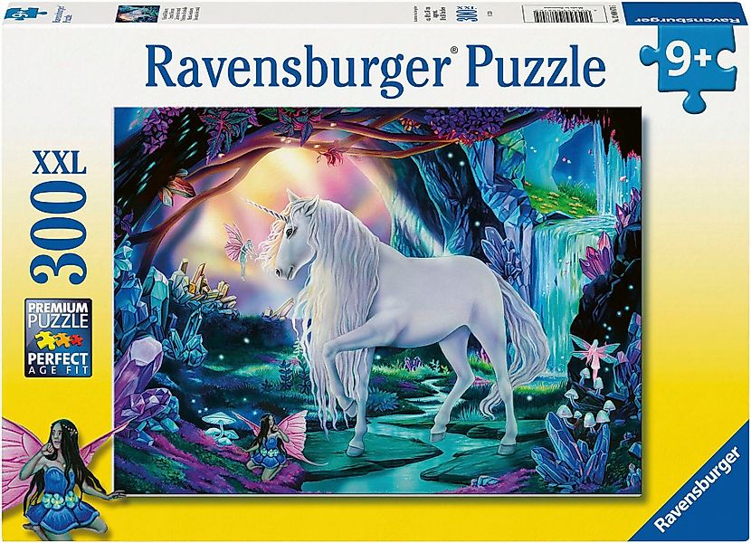 Ravensburger Puzzle Kristall-Einhorn, 300 Puzzleteile, Made günstig online kaufen