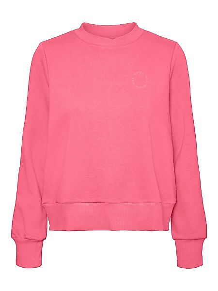 NOISY MAY Nmlupa Logo Sweatshirt Damen Pink günstig online kaufen