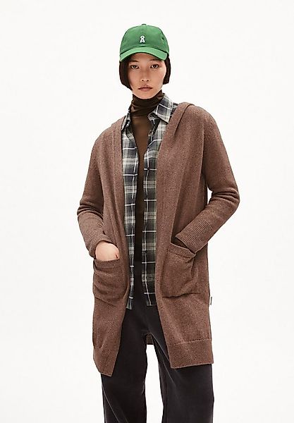 Armedangels Cardigan WARMAA Strickjacke Relaxed Fit aus Bio-Woll Mix (Kapuz günstig online kaufen