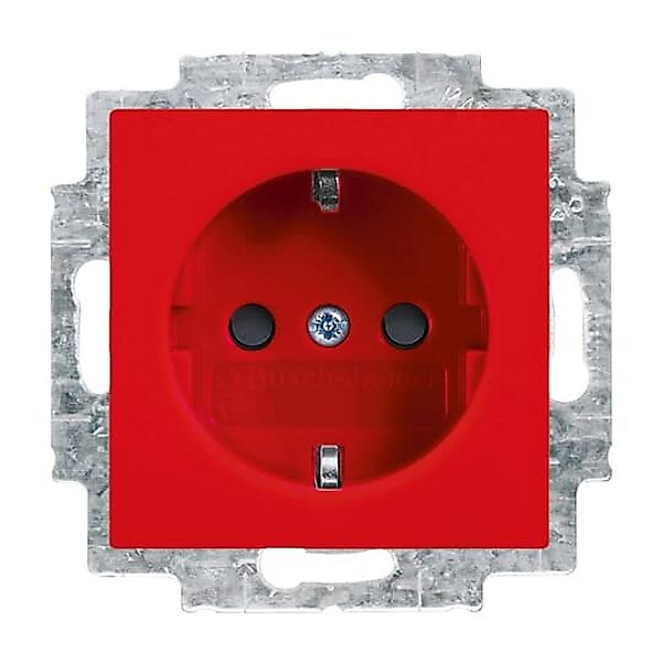 Busch-Jaeger SCHUKO Steckdosen-Einsatz rot 20 EUCB-917 günstig online kaufen