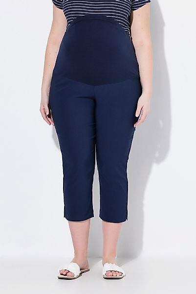 Ulla Popken 7/8-Hose Bellieva-Bengalinhose Umstandshose wadenlang günstig online kaufen