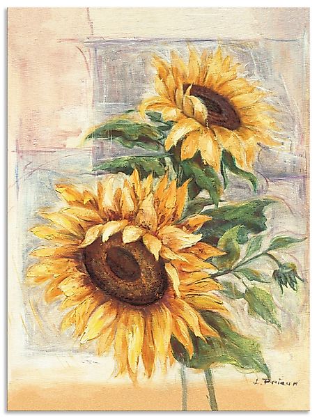 Artland Wandbild Sonnenblumen II, Blumen (1 günstig online kaufen
