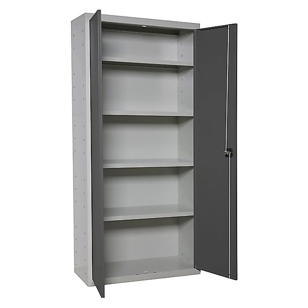 PROREGAL Stahlschrank AMEGO HxBxT 180 x 100 x 40 cm 4x Fachboden Anthrazit- günstig online kaufen