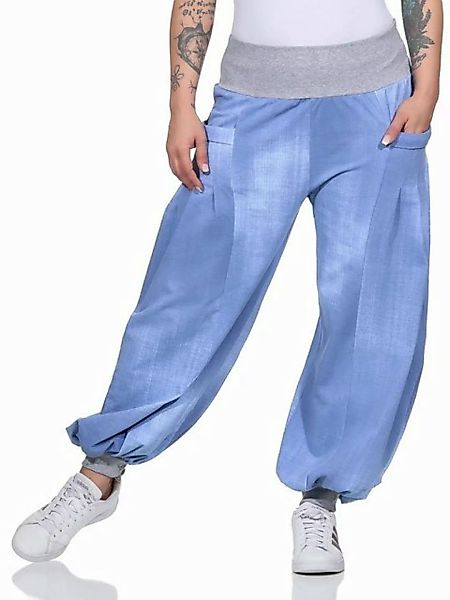 CLEO STYLE Haremshose/Jodhpur-Hose Haremshose 4452 34-38 Hellblau günstig online kaufen