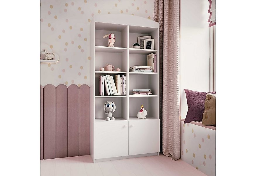 Bjird Bücherregal Babydream Doppel-Bücherregal, mit 8 offene Fächer, Aufbew günstig online kaufen
