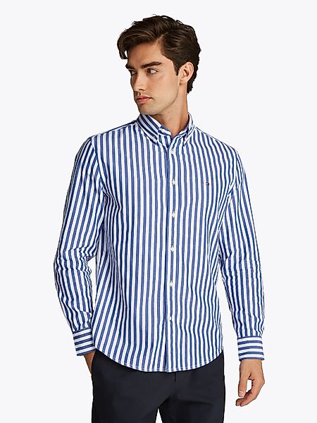 Tommy Hilfiger Langarmhemd FLEX POPLIN BOLD günstig online kaufen