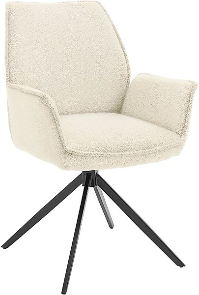 Musterring Esszimmerstuhl "Tiama", (Set), 2 St., Bouclé, Stativgestell aus günstig online kaufen