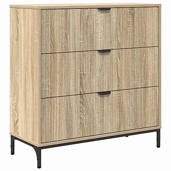 vidaXL Sideboard Sonoma-Eiche 79,5 x 33 x 82 cm Holzwerkstoff 883436 günstig online kaufen