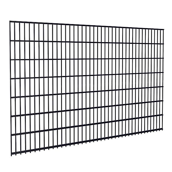 Doppelstabmatte Basic 143 cm x 200 cm Anthrazit günstig online kaufen