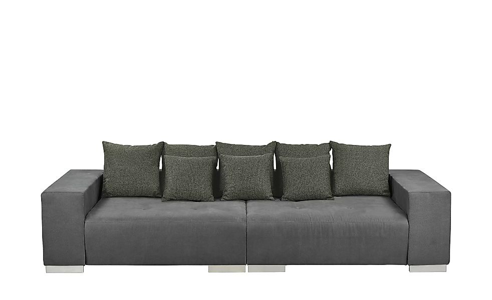switch Big Sofa  Maxima - grau - 300 cm - 85 cm - 136 cm - Polstermöbel > S günstig online kaufen