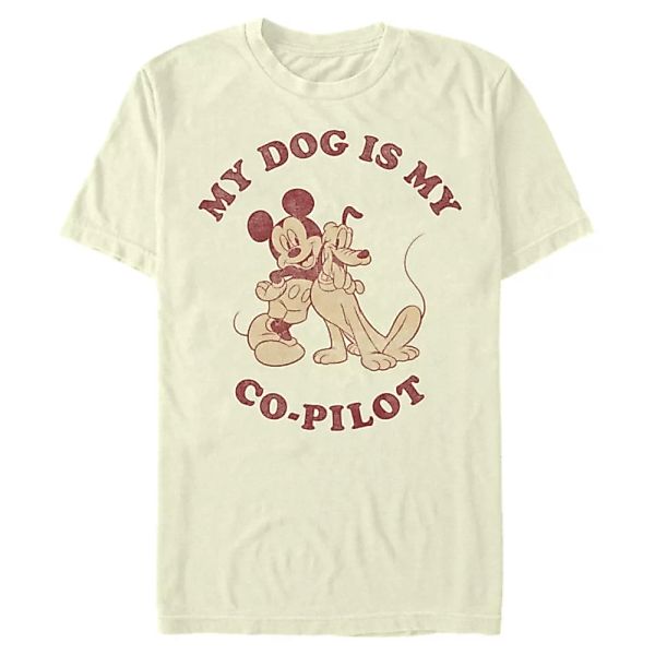 Disney Classics - Micky Maus - Micky & Pluto Copilot - Männer T-Shirt günstig online kaufen