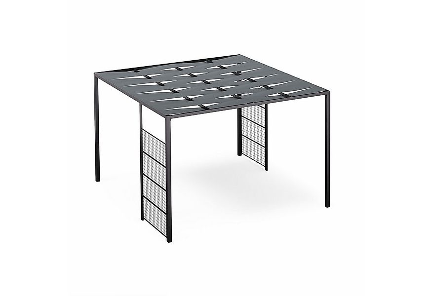 blumfeldt Pavillon Blumfeldt, (Set), Pergola 3x3m Seitenwände pulverbeschic günstig online kaufen