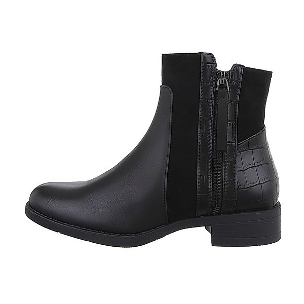 Ital-Design Damen Elegant Stiefelette (84989695) Blockabsatz günstig online kaufen