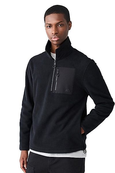 Next Fleecepullover Polar Fleece mit Reißverschluss im Utility-Stil (1-tlg) günstig online kaufen