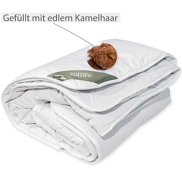 sense of nature Naturhaarbettdecke Camel, Füllung: günstig online kaufen