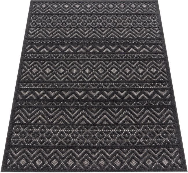 Paco Home Teppich "Livorno 673" rechteckig 14 mm Höhe Uni-Farben, Scandi, R günstig online kaufen