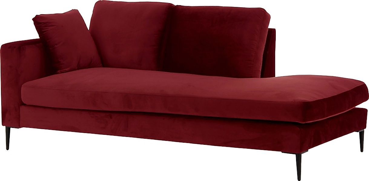 Leonique Recamiere "Cozy Chaiselongue, Maße B/T/H: 195/97/80 cm" mit losen günstig online kaufen