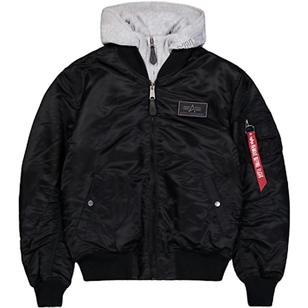 Alpha  Herren-Jacke MA-1 D-Tec - black günstig online kaufen