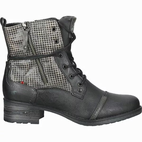 Mustang Shoes Schnürstiefelette "Mustang Shoes Stiefelette Lederimitat" günstig online kaufen
