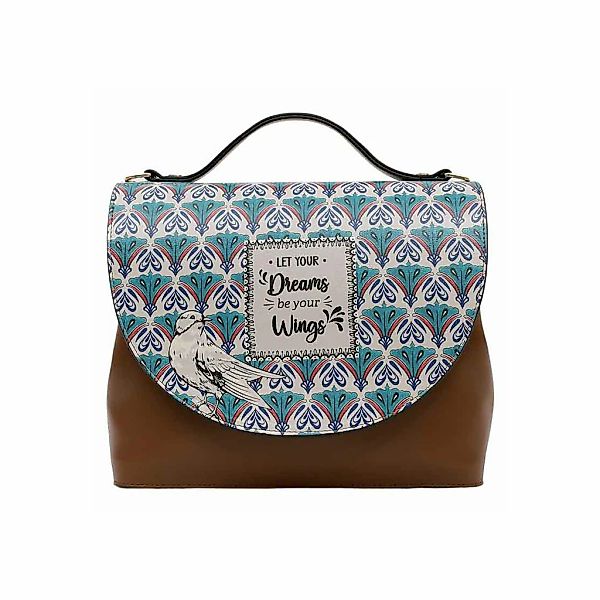 DOGO Henkeltasche "Handy Bag Let Your Dreams Be Your Wings Damen Handtasche günstig online kaufen
