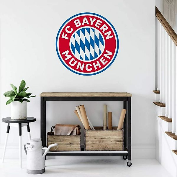 Wall-Art Wandtattoo »FC Bayern München Logo«, (1 St.) günstig online kaufen