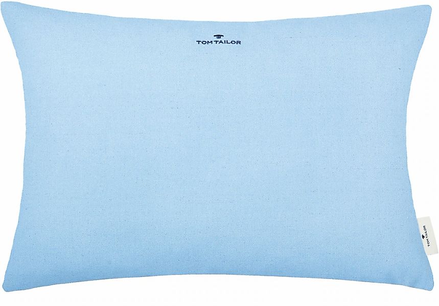 TOM TAILOR HOME Dekokissen "Dove Signature" mit Paspel, Kissenhülle ohne Fü günstig online kaufen