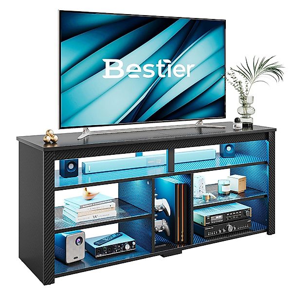 Bestier Lowboard TV-Schrank, Sideboard, Gaming TV günstig online kaufen