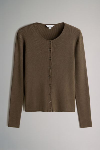 The Set Strickjacke The Set gerippte günstig online kaufen