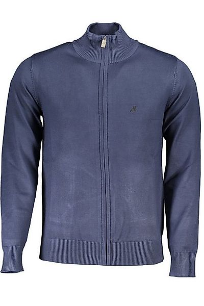 U.S. GRAND POLO Strickpullover Herren Strickjacke Blau mit Reißverschluss u günstig online kaufen