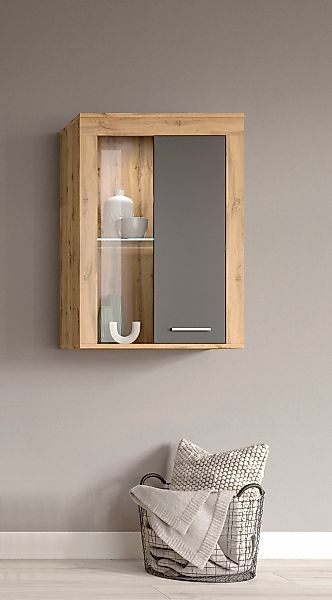 Home affaire Vitrine "AOSTA, TOPSELLER, Breite 60 cm, stehend / hängend, 1 günstig online kaufen