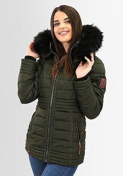 Navahoo Winterjacke Navahoo Umay Princess Damen Winter Steppjacke B900 günstig online kaufen
