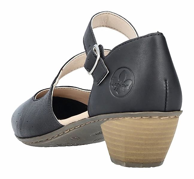 Rieker Pumps, Abendschuh, Festtagsschuh,Trichterabsatz, gepolsterte Innenso günstig online kaufen