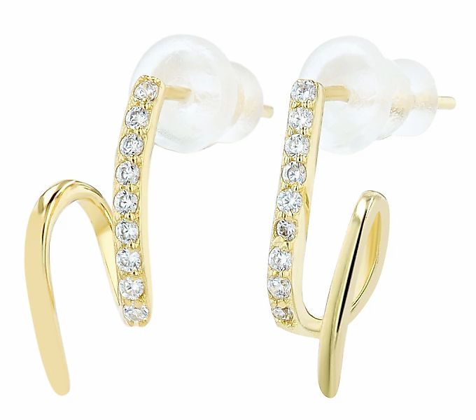 Adelia´s Paar Ohrhänger "Damen Ohrringe – Ohrstecker aus 925 Silber mit Zir günstig online kaufen