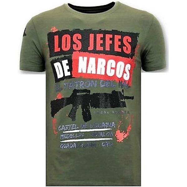 Lf  T-Shirt Strass Los Jefes Die Narcos günstig online kaufen