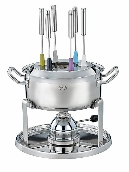 RÖSLE Fondue "Fondue-Set mit Gasbrenner" für 6 Personen günstig online kaufen