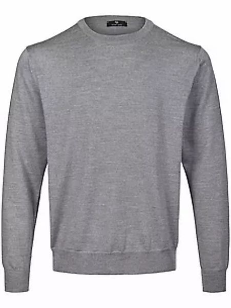 Rundhals-Pullover Peter Hahn grau günstig online kaufen