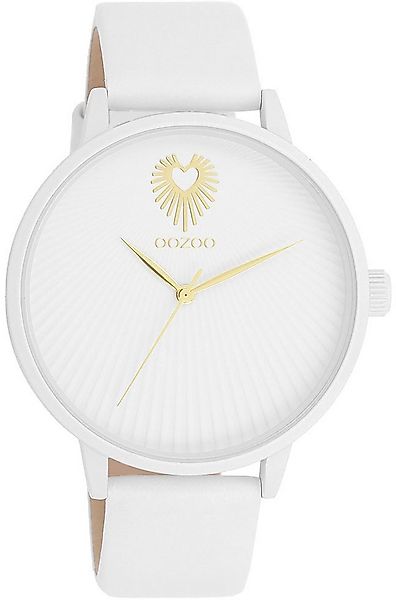 OOZOO Quarzuhr C11343, Armbanduhr, Damenuhr, Lederarmband, analog günstig online kaufen
