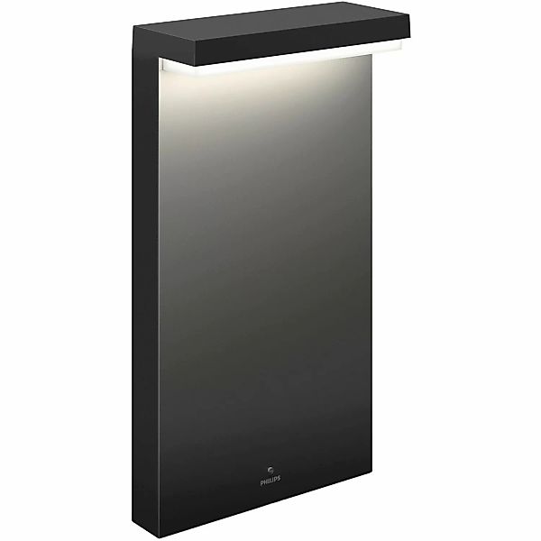 Philips Hue White & Color Ambiance Nyro Sockelleuchte schwarz 1000lm günstig online kaufen