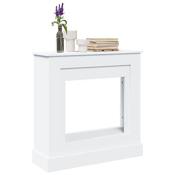 vidaXL Kaminumbauschrank Kaminumrandung Weiß 90x30x90 cm günstig online kaufen