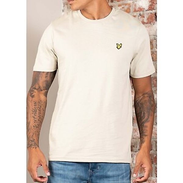 Lyle & Scott  T-Shirts & Poloshirts Plain t-shirt - grey taupe günstig online kaufen