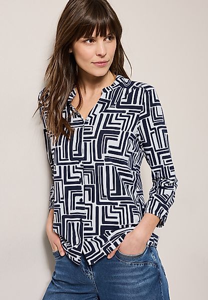 CECIL Blusenshirt mit All-Over Print günstig online kaufen
