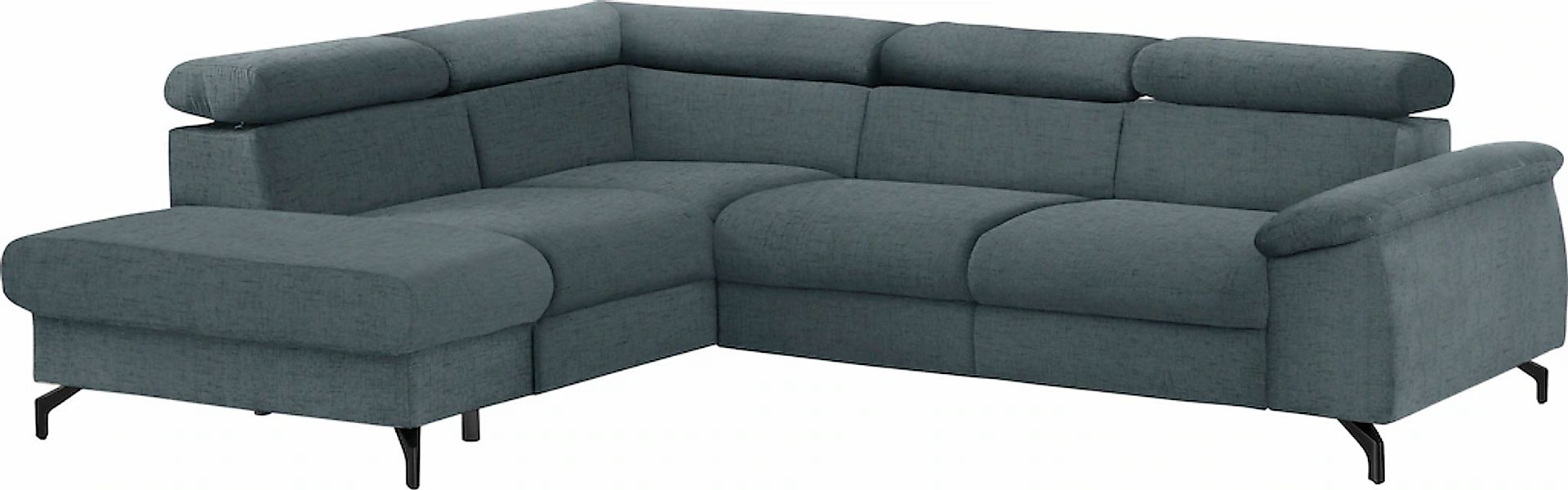 COTTA Ecksofa "Komaris L-Form", mit Kopfteilverstellung, wahlweise mit Bett günstig online kaufen