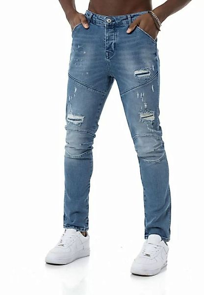 RedBridge Destroyed-Jeans Red Bridge Herren Jeans Hose Denim Pants Blau W28 günstig online kaufen