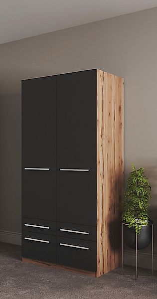 priess Kleiderschrank "Schrank Garderobe Wäscheschrank Barcelona in 5 Breit günstig online kaufen