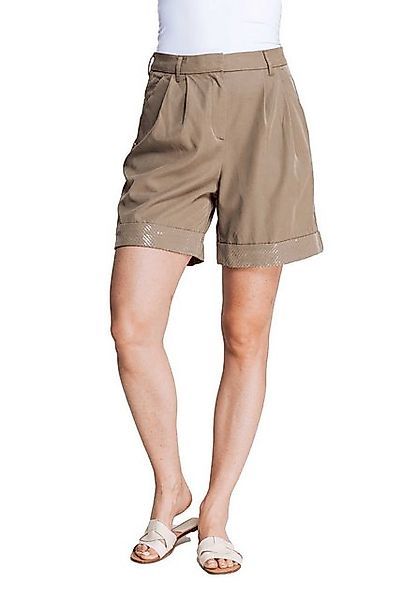 Zhrill Shorts Shorts FJELLA Braun (0-tlg) angenehmer Tragekomfort günstig online kaufen