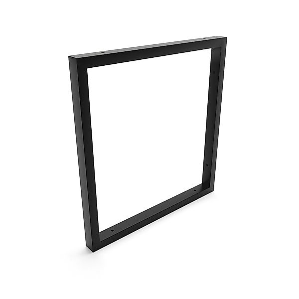 HEVVA Waschtischhalterung REUSS 40 cm Tief 1 Halter Schwarz günstig online kaufen