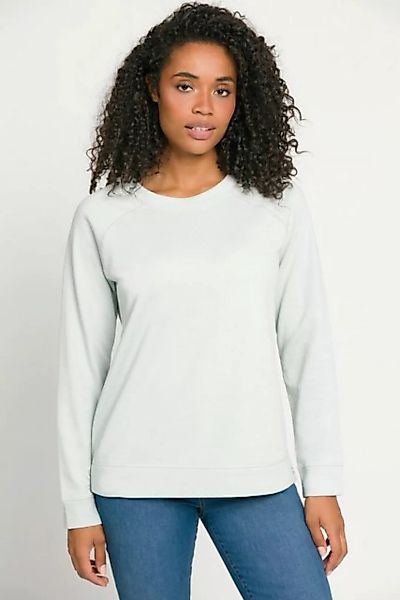 Gina Laura Sweatshirt Sweater extraweich Rundhals Raglan-Langarm günstig online kaufen